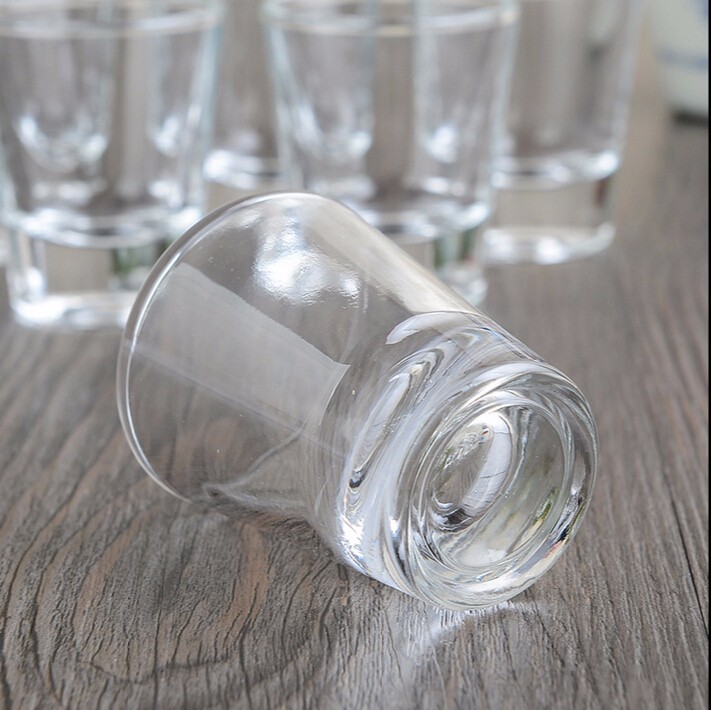 30ml mini wine glass shot glass food grade clear OEM shot glass cups