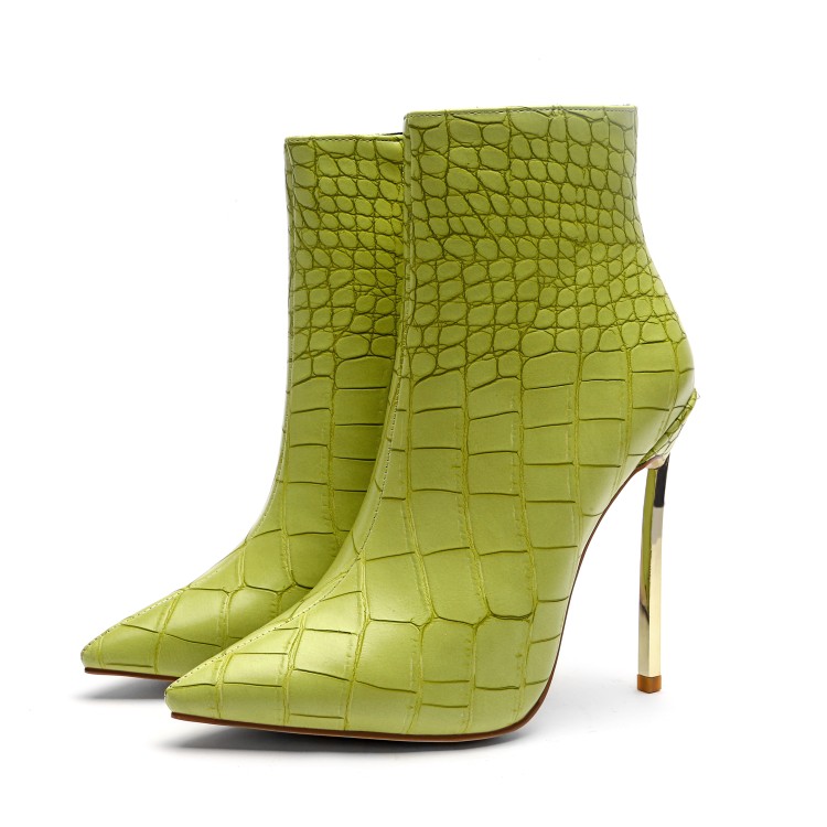 high heel safety boots