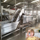 Automatic frozen french fries production line / potato french fries making machine manufacturer