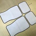 Printable White Customised Blank Car Floor Mats Set for Sublimation Use