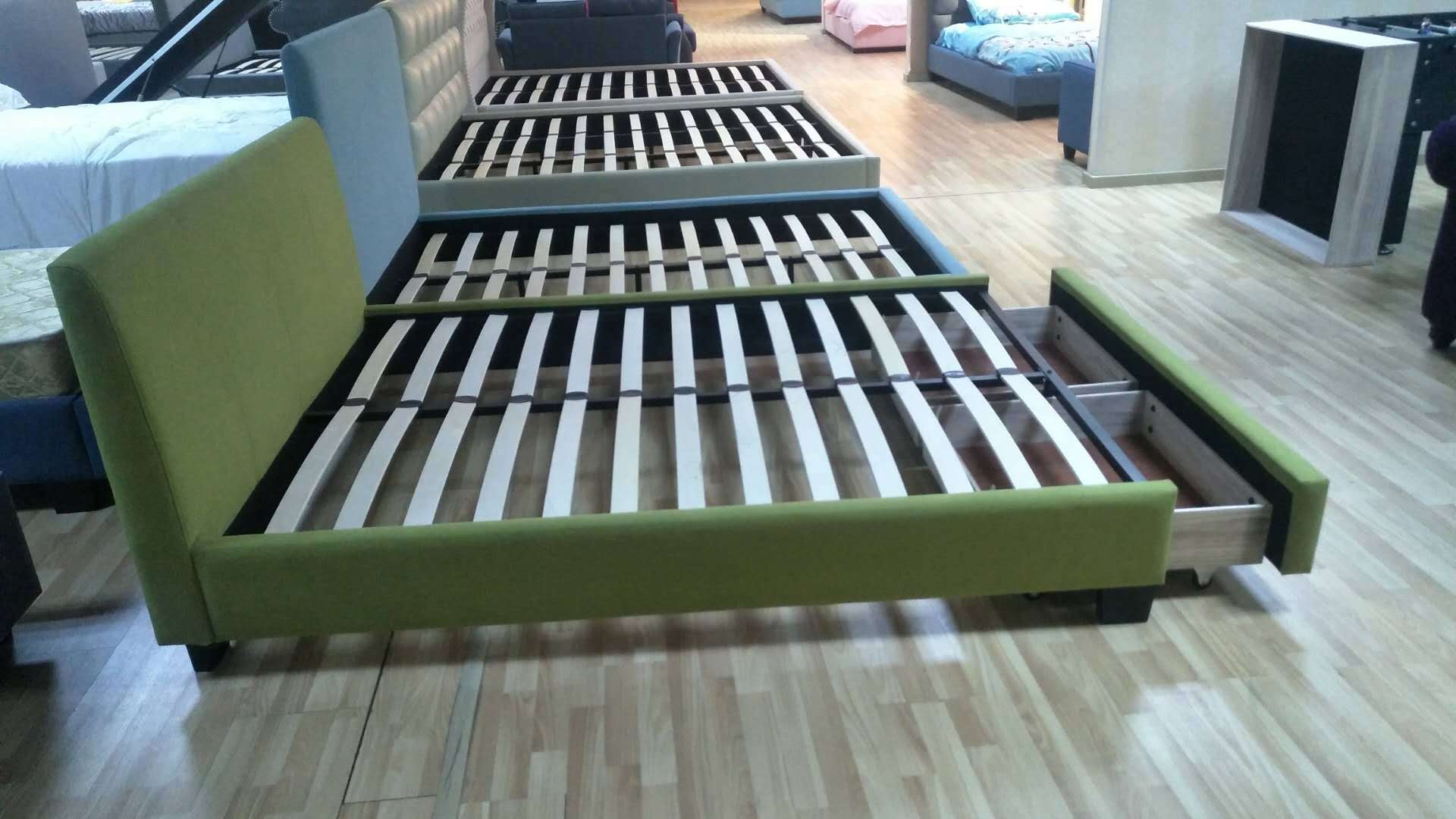 paid sample custom-made single wooden bed kids