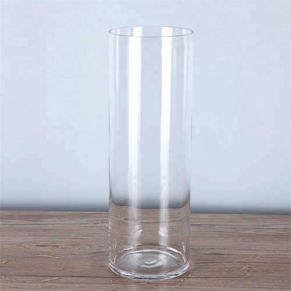 China Cheap Clear Glass Vase China Cheap Clear Glass Vase