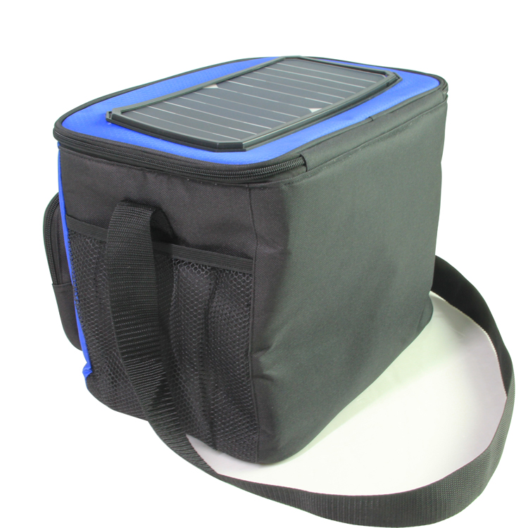 Neue große isolierte Kühltasche mit Sonnenkollektoren