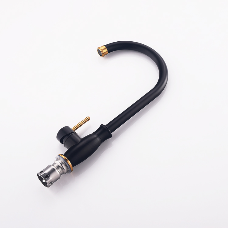 OEM good quality matte black gold kitchen mixer tap faucet
