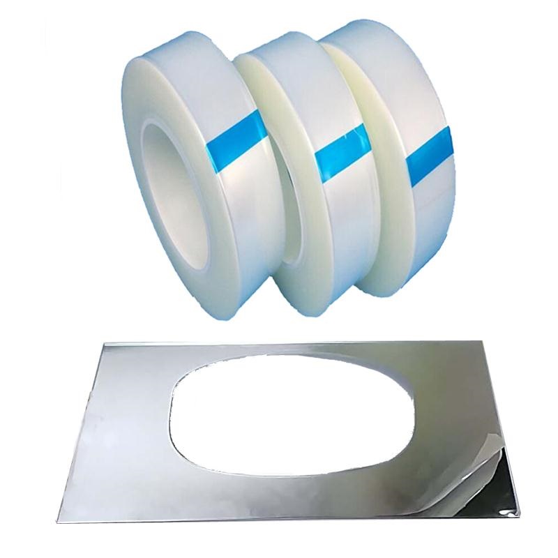 Transparent White 1 Roll Tape Packing Label Clear Sealing Packaging Tape Adhesive Tape rui tai