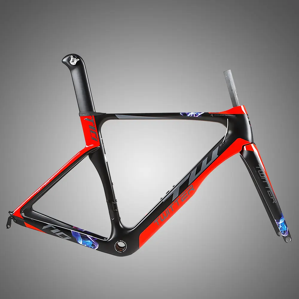 700c aero design t1000 carbon fiber road bike frame