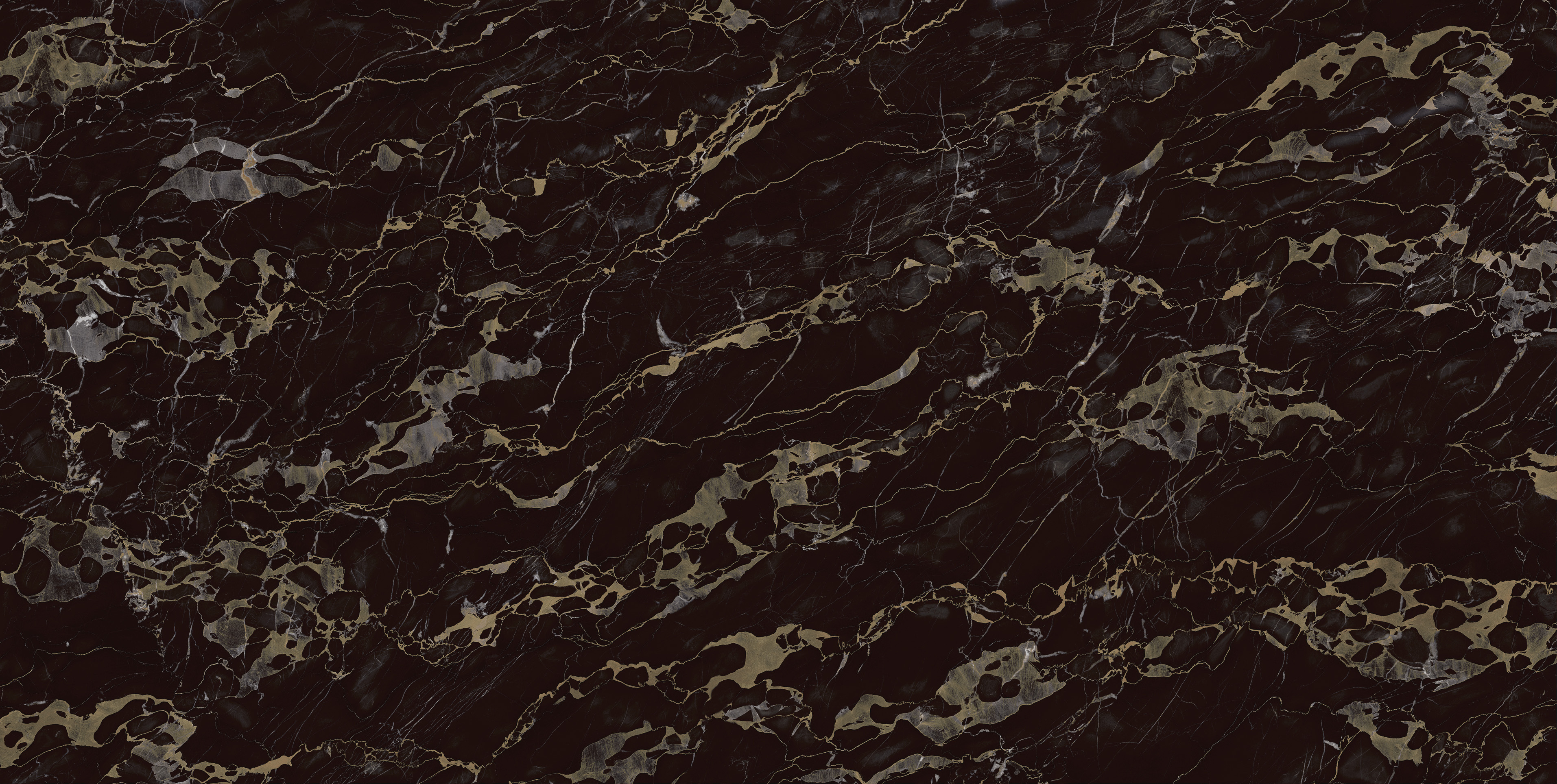 Hasin Price In Karachi Black Gold Marble Polished Floor Tile (600x1200mm)