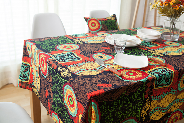 Custom Italian banquet wedding party table cloth for hometextile
