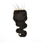 Brazilian And Peruvian 5A 26 Inch Body Wave Lace Closure Hair Virgin Human Hair Extensions