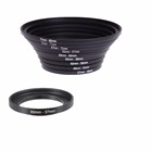 OEM Custom Lens Filter Adapter Ring 10 in 1 Kit Step Up Ring Adapter Converter Set For DSLR Camera