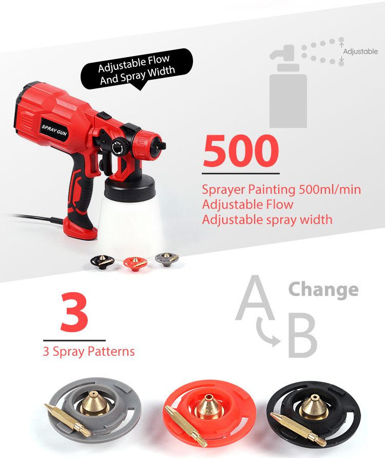 Conxin Professional Electrostatic Light duty Paint Spray Gun Machine
