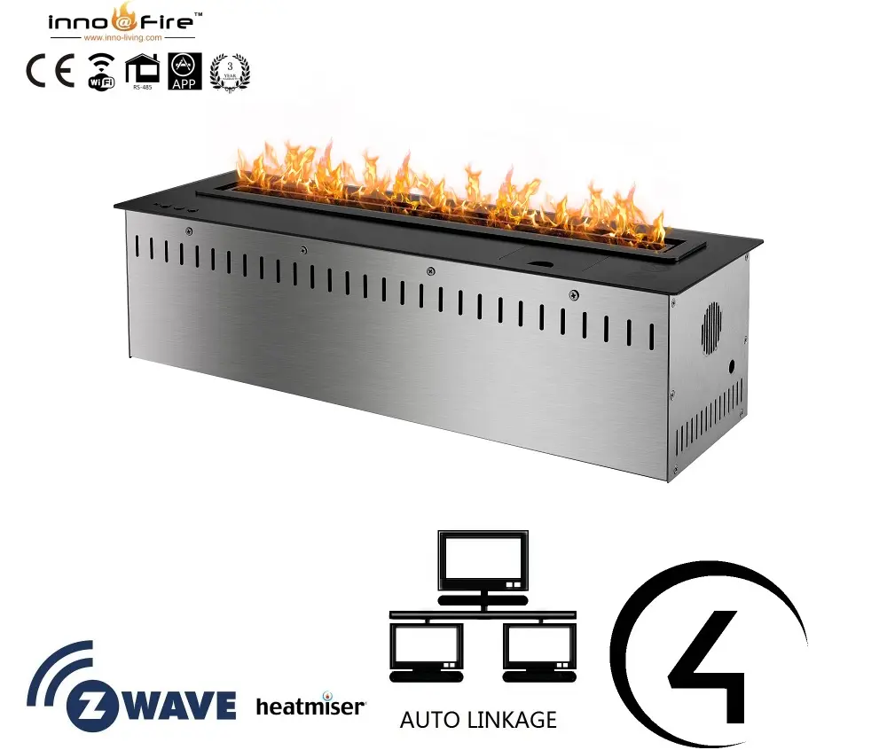 Intelligent Fireplace Inno Living Fire 36 Inch Intelligent Decorative Electric Fireplace Ethanol Fireplace