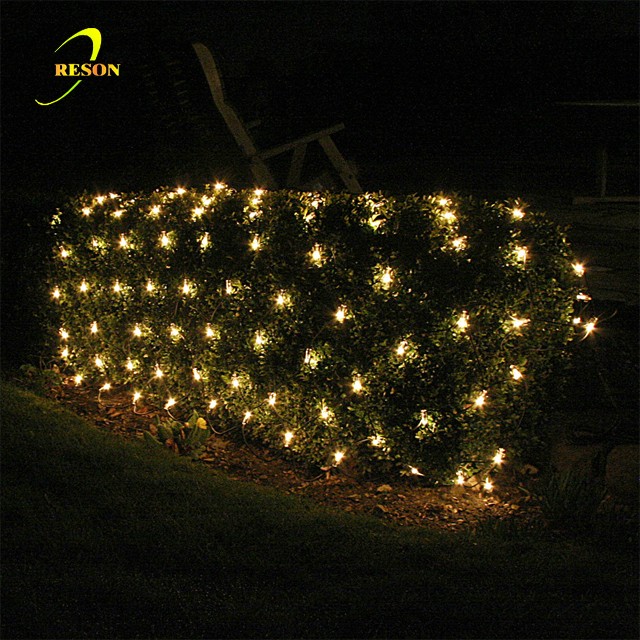 Garden decoration waterproof net christmas lights led net lights for bushes