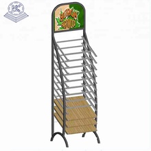 showroom use durable convenient granite sample rack