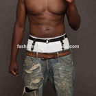 Personality Exaggerated Men Women Sexy Products Waist Garter Belt Stretch Belt Pants Clips for Street Beat Bar Photos
