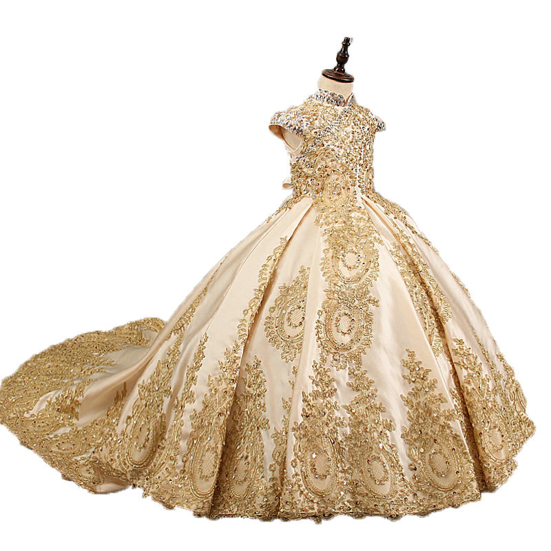 vestido de princesa vestido formal de 2 a 10 años vestido de cumpleaños  Cichic Vestido de niña elegante para niñas Vestidos Niña  futakuchi-hakata.com