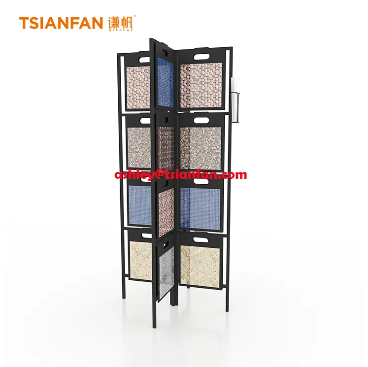 sample showroom stand mosaic tile display stand mosaic tile hanging board plant laminate gift card display board