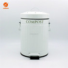 5 liter indoor kitchen pedal compost bin with spare filter
