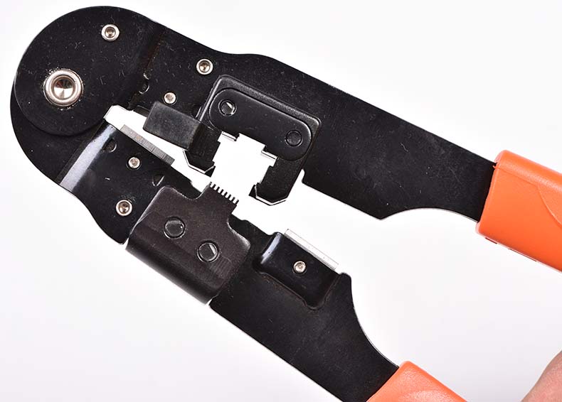 Asaki Ratchet Cable Lug Tool Crimping Pliers , Wire Terminal Crimper Types