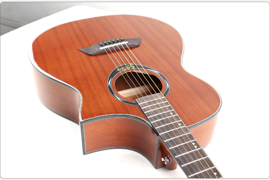 40 inch acoustic guitar sapele middle level wholesale price Deviser L-625-N