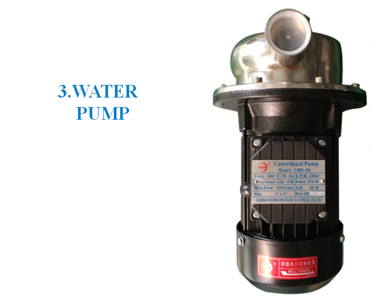 wholesale price CE standard plastic industry small air cooled industrial water chiller machine