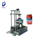 fermented soybean paste sauce glass bottle/cans/jars vacuum screw capping machine