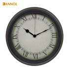 Big Size Metal Roman Numbers Wall Decoration Clock Wall Clock CHINA