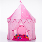 Best Choice Cute Pink Princess 2 Person Teepee Tent For Children