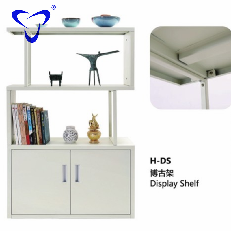 Practical Design Beautiful Appearance KD home use furniture book / material / flower rack stand metal antique display shelf