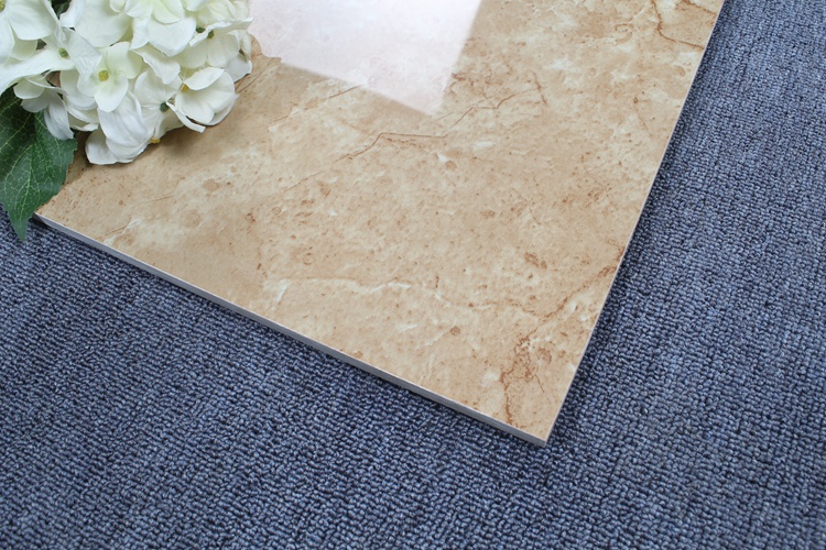 Ceramic Tiles Sudan Yellow Color Marble 24 24 Porcelain Glazed Floor Tile Price In China