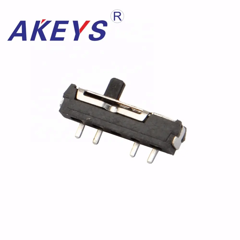 MSS-24D18 MINI slide switch 2P2T SMD SMT 4 pin 2 position side slide mini toggle switches