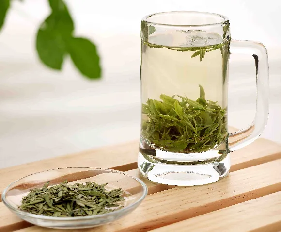 Chinese organic High Quality hangzhou dragon well green tea Lin'an oriental