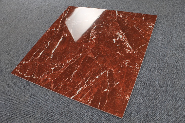 Iranian Tiles Cheap Modern Living Room Glazed Red Jade Marble Floor Tile