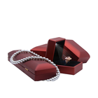 Creative Proposal Ring Box Rubber Lacquer Jewelry Packaging Gift Box With LED Light