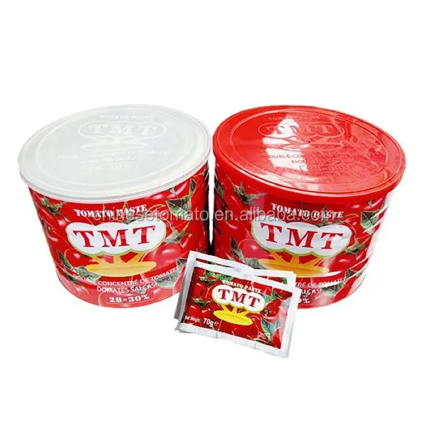 OEM tomato paste manufacturer tin tomato paste in drum brix 36-38 28-30