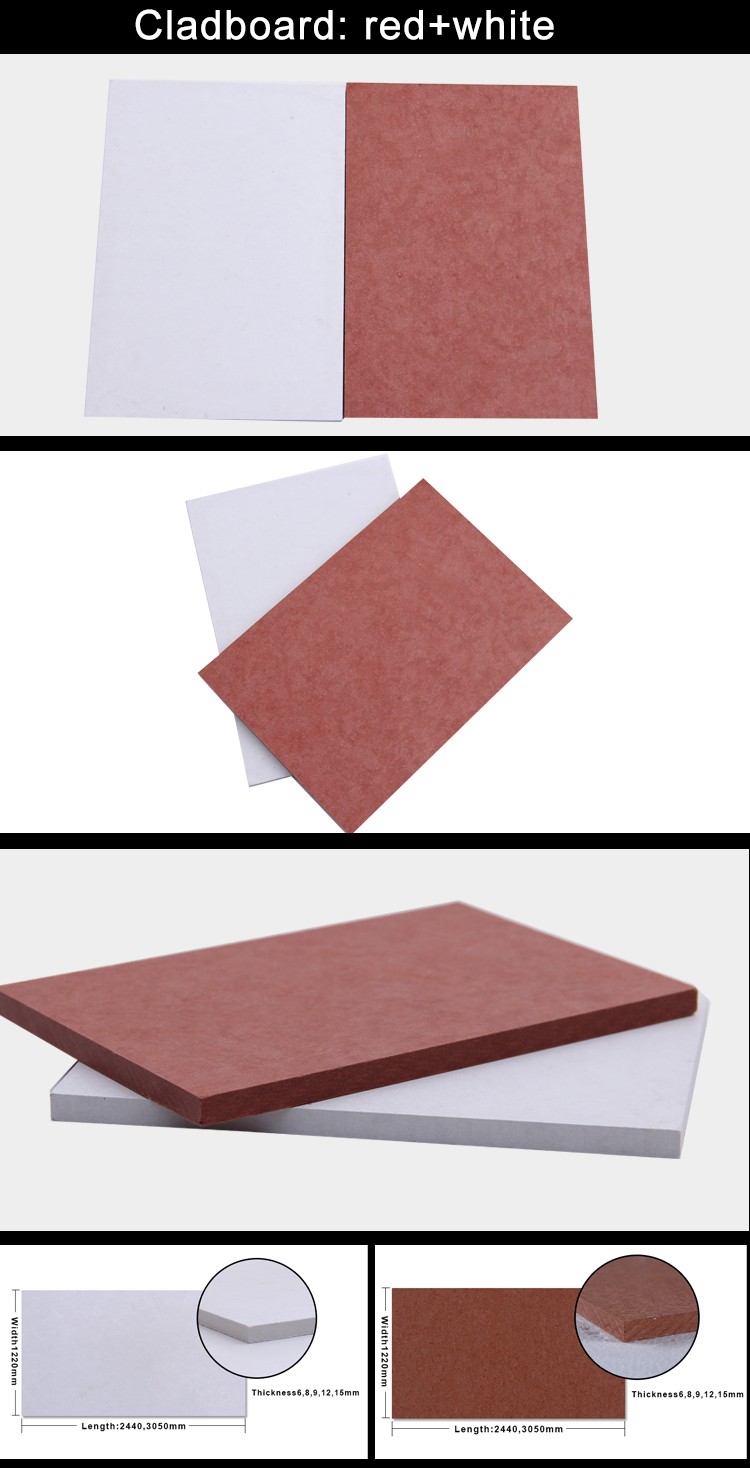 Factory 100% Non-Asbestos Green Breathable Facade Tile