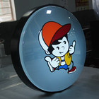 advertising outdoor double sided led light display light box