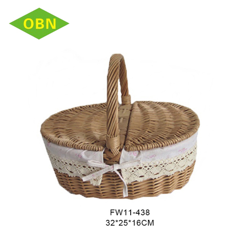 wicker basket picnic basket empty picnic baskets wholesale