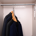 8pcs Space Saver Saving Wonder Metal Magic Hanger Clothes Closet Organize