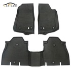 All Weather Interior Protector Black Floor Mats Liner 3D molded for Jeep Wrangler JL 18+