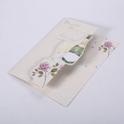 Low order quantity custom colorful design greeting card invitation card Christmas card