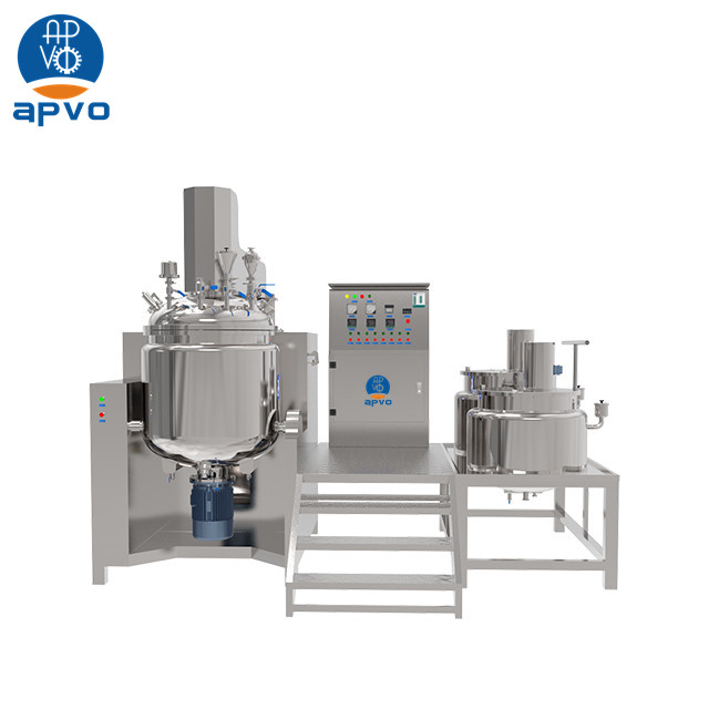 cosmetics vacuum emulsifying homogenizer mixing machine