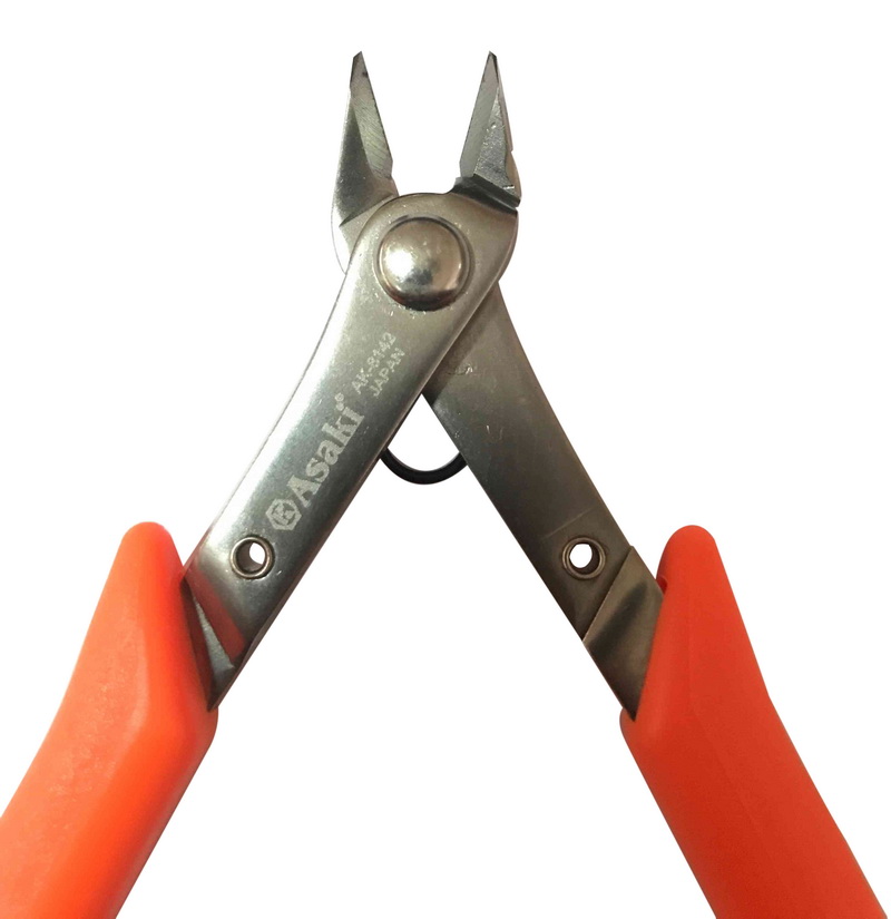 AK-8141 mini stainless steel electronics pliers