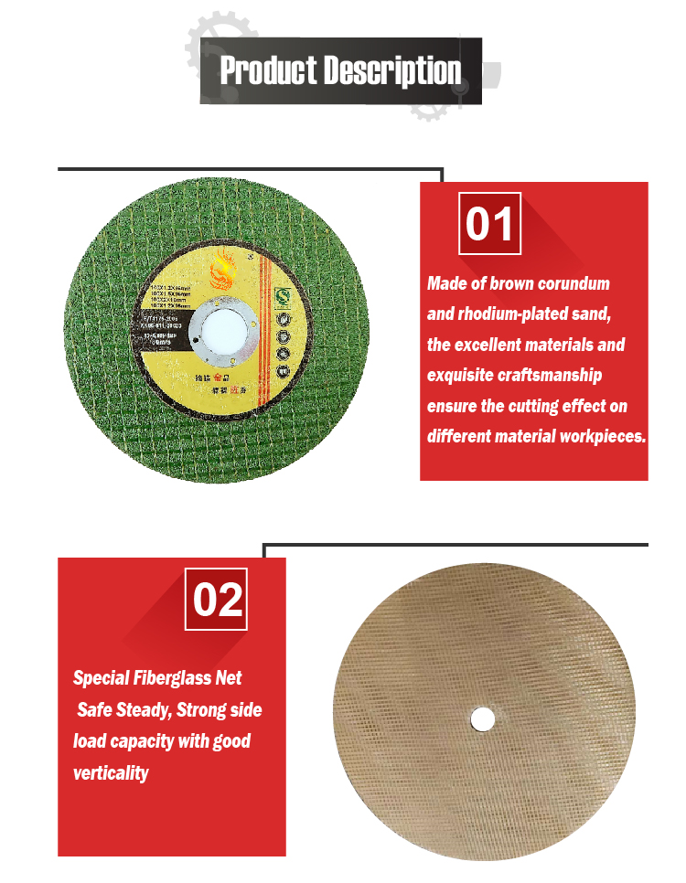 Cutting Wheel For Metal Grinding Disc Abrasive 4 Inch Cutting Wheel Disc