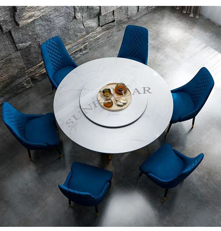 living room furniture chair wooden leg with gold steel cover high back leather modern dining chair