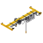 Good price 10ton single beam overhead bridge warehouse crane machine