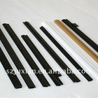 plastic stationery clip strip/post hanging paper document clip strip