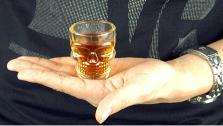 Haonai Machine press 2skull shot glass
