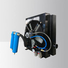 oil cooler for air compressor aluminum plate bar heat exchanger With 375cfm