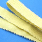 Wholesale custom size yellow lace trim fancy bra straps for underwear accessories